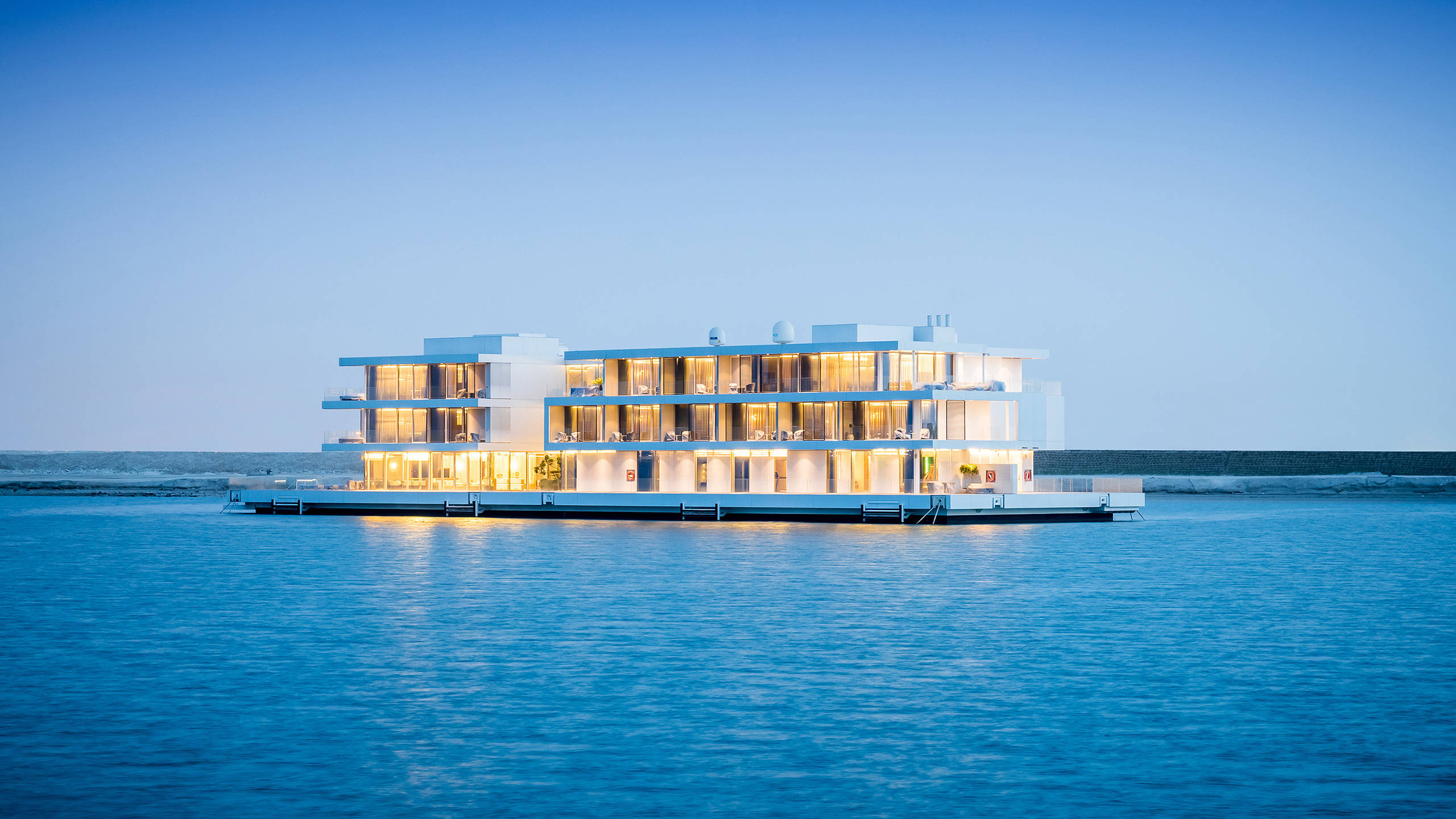 World’s largest floating villa