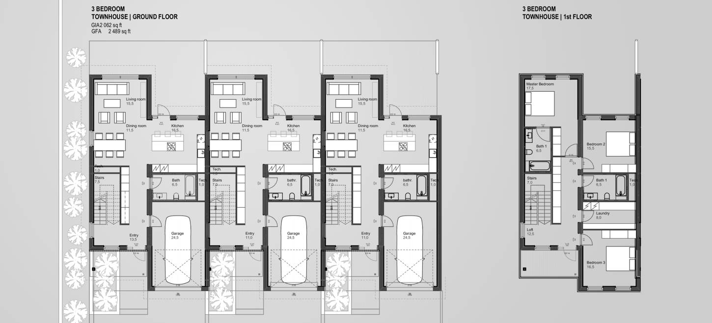 Floorplan | Townhome | Ranch Selection