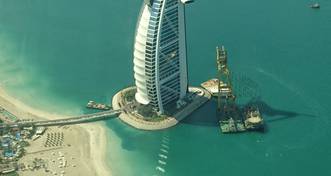 Burj Al Arab Island Development has arrived